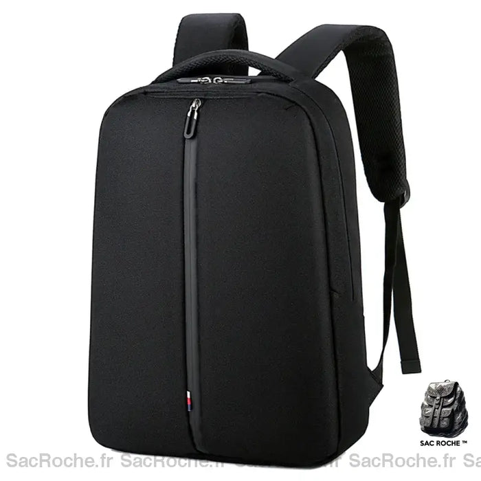 Sac À Dos Homme Élégant Ordinateur Noir Sac
