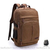 Sac à dos homme en cuir - modèle Brun - Sac Roche ™