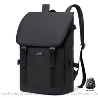 Sac À Dos Homme En Nylon Noir Dos Homme