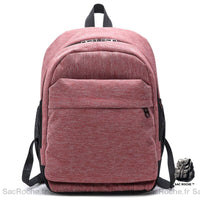 Sac à Dos Homme en Tissu Respirant - modèle Rouge - Sac Roche ™