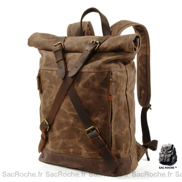Sac À Dos Homme En Toile Vintage
