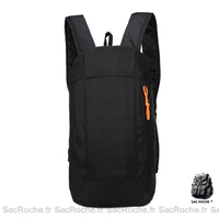 Sac à dos homme léger compact - modèle Noir - Sac Roche ™