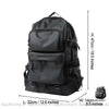 Sac À Dos Homme Mode Noir (15.6 Pouces) 30L Sac Tendance
