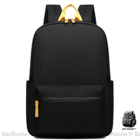 Sac à Dos Homme Polyvalent Collège/Lycée - modèle Noir - Sac Roche ™
