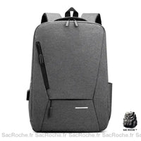 Sac À Dos Homme Pour Ordinateur 16 Gris Sac
