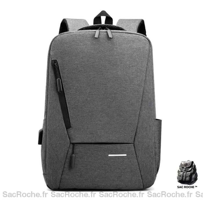 Sac À Dos Homme Pour Ordinateur 16 Gris Sac