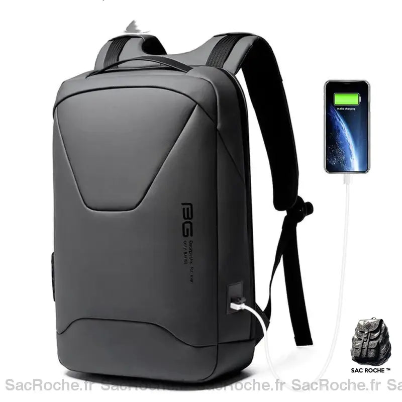 Sac À Dos Homme Pour Ordinateur Gris Sac