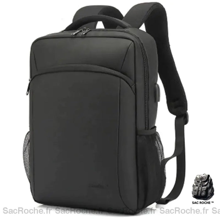 Sac À Dos Homme Pour Ordinateur Portable Noir Sac