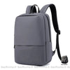 Sac À Dos Homme Rectangle Gris Sac