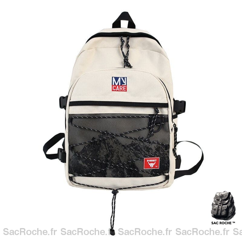 Sac À Dos Homme Sportif Modèle 4 Blanc Sport