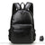 Sac à dos homme tendance QVN-00159 - modèle Noir - Sac Roche ™