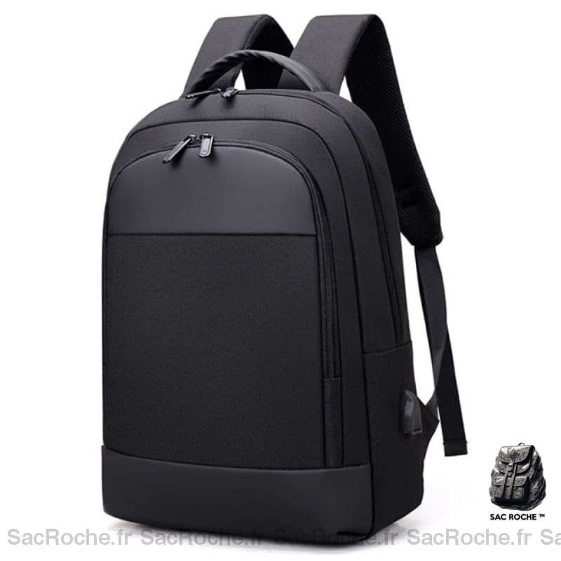 Sac À Dos Homme Travail Ordinateur 15 Pouces Noir Sac A Dos Ordinateur
