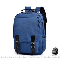 Sac à Dos Homme Ultra-léger et Fonctionnel - modèle Bleu - Sac Roche ™