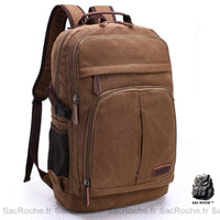 Sac à Dos Homme Vintage en Toile - Sac Roche ™