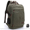Sac À Dos Homme Vintage En Toile Vert Sac Dos Vintage