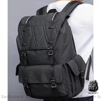 Sac à dos homme vintage - modèle Gris mat - Sac Roche ™