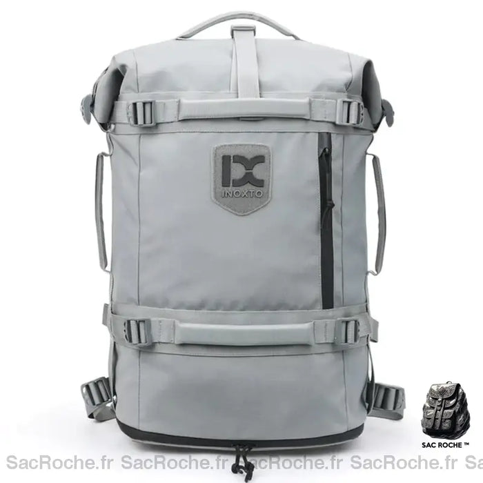 Sac À Dos Homme Waterproof. Gris Clair Sac Imperméable