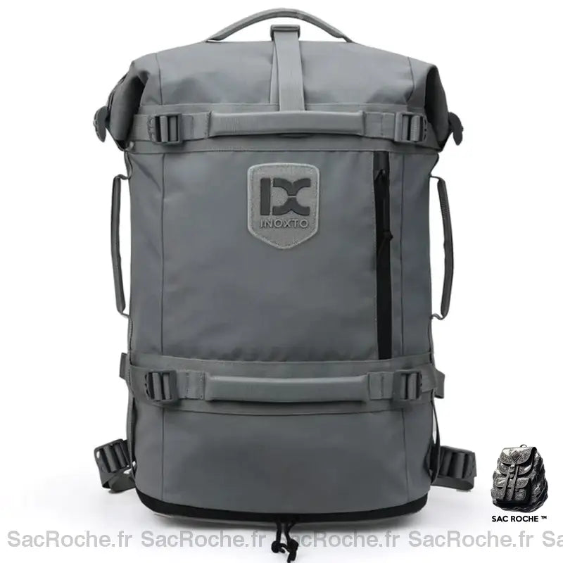 Sac À Dos Homme Waterproof. Gris Sac Imperméable