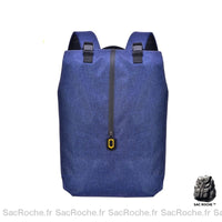 Sac à dos homme à zip - modèle Bleu - Sac Roche ™