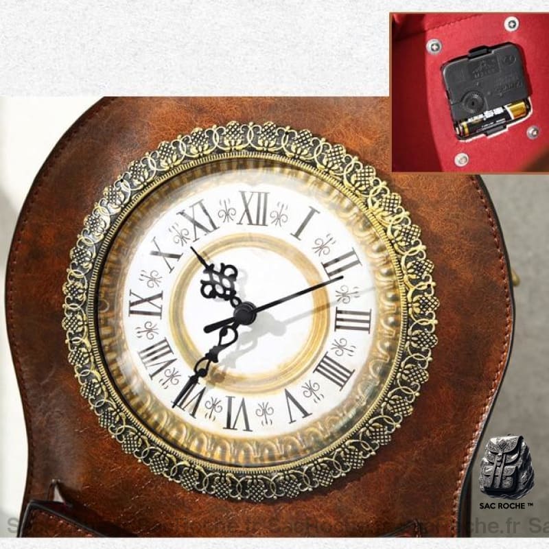 Sac À Dos Horloge Vintage Homme