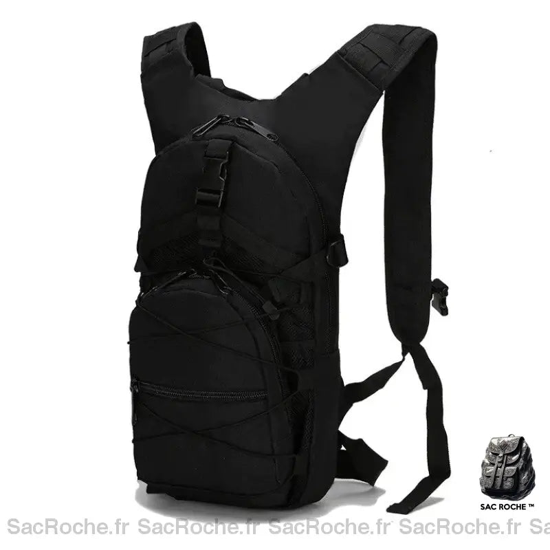 Sac À Dos Hydratation 15L Noir Sac Militaire