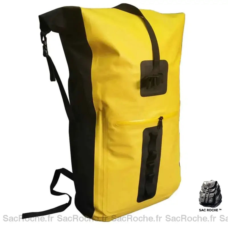 Sac À Dos Imperméable 30L Jaune Sac