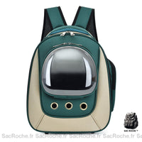 Sac à dos imperméable animal de compagnie - modèle Vert - Sac Roche ™