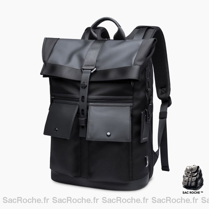 Sac À Dos Imperméable Bange Arid Noir Sac Homme