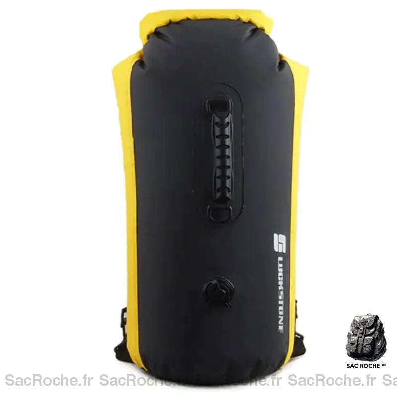 Sac À Dos Imperméable Noir 35L Sac