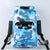 Sac à dos imperméable randonnée - modèle Bleu camo - Sac Roche ™