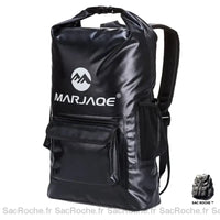 Sac à dos imperméable randonnée - modèle Noir - Sac Roche ™