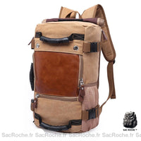 Sac à dos de voyage imperméable - Camel - Sac à dos de voyage Sac à dos
