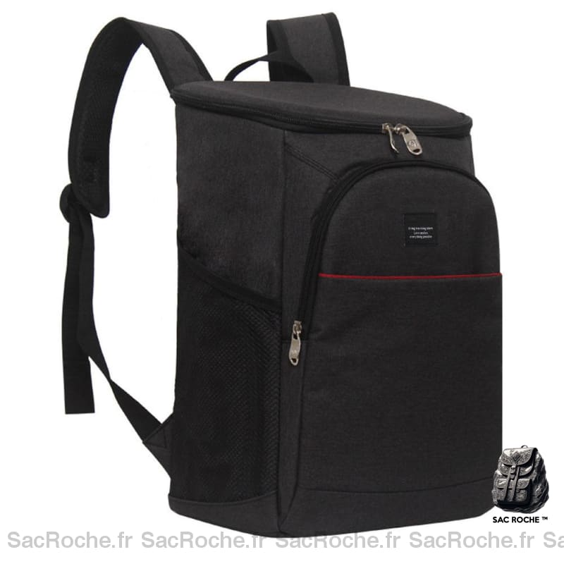 Sac à dos isotherme 18L au design épuré - Noir - Une glacière Glacière