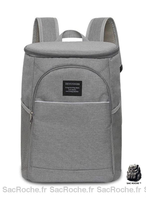 Sac à dos isotherme 20l gris