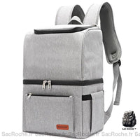 Sac à Dos Isotherme 23 litres - modèle Gris - Sac Roche ™