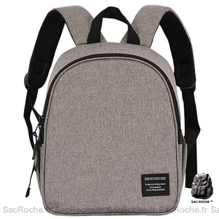 Sac À Dos Isotherme 8L Pour Repas Gris Sacs Isothermes