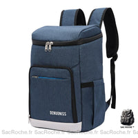 Sac À Dos Isotherme Bleu - Fraîcheur Assurée Dos Isotherme