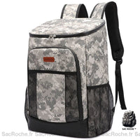 Sac à Dos Isotherme Camo Gris 30L - Sac Roche ™