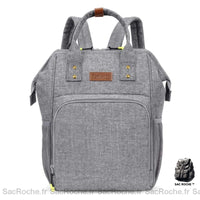 Sac à dos isotherme chic - modèle Gris - Sac Roche ™