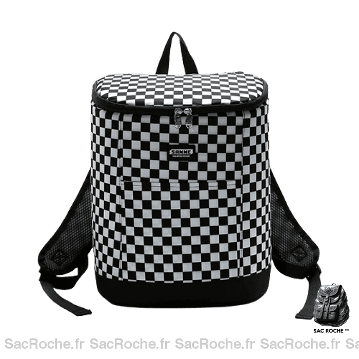 Sac À Dos Isotherme Damier: Pratique Et Stylé