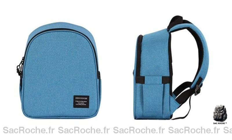 Petit sac à dos isotherme pour déjeuner - Bleu - Sac Boîte à déjeuner