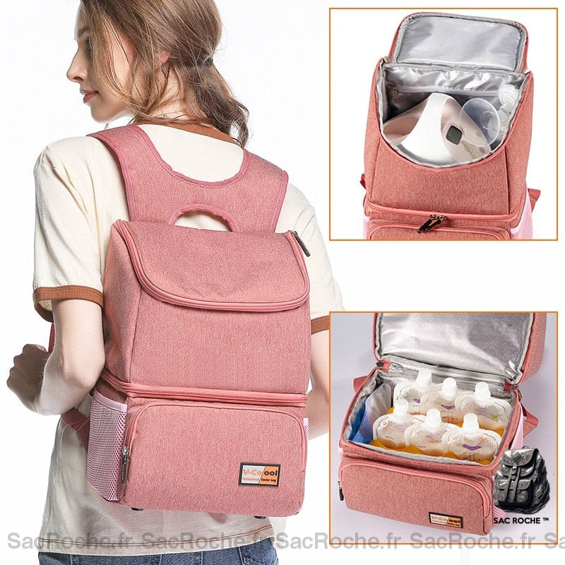 Sac À Dos Isotherme Double Compartiment