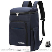 Sac À Dos Isotherme Étanche 23L Bleu Sacs Isothermes