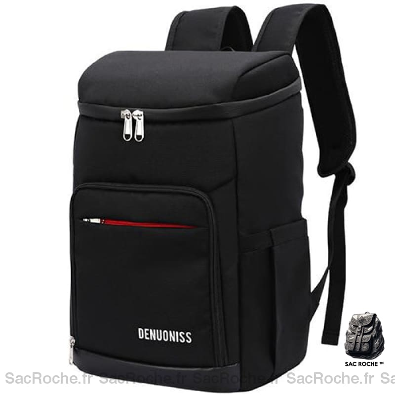 Sac À Dos Isotherme Étanche 23L Noir Sacs Isothermes