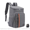 Sac à dos isotherme étanche pour femmes - Gris - Sac Sac à dos