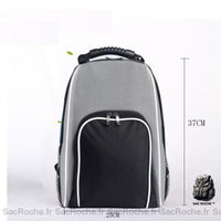 Sac à dos isotherme glacière - modèle Noir - Sac Roche ™