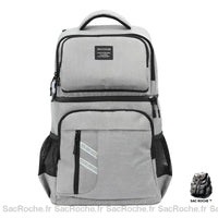 Sac à dos isotherme - modèle Gris - Sac Roche ™