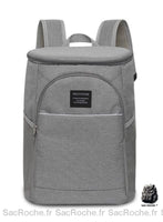 Sac à dos isotherme gris 20l - Sac Roche ™