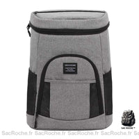 Sac à dos isotherme gris 25L - Sac Roche ™