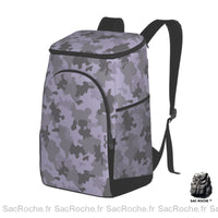 Sac à dos isotherme militaire glacière - modèle Violet - Sac Roche ™